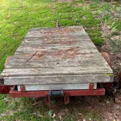4 x 8 foot homemade trailer