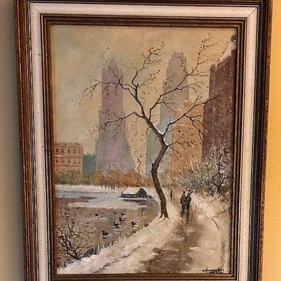 Jacob Vanderbilt Oil on Canvas