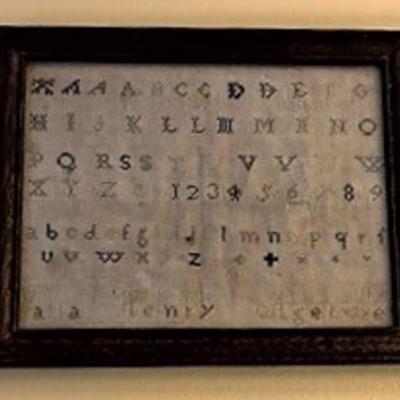 Early 19th century handcrafted art
