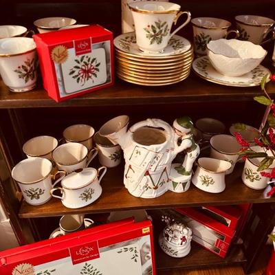 Huge Lenox Christmas selection 