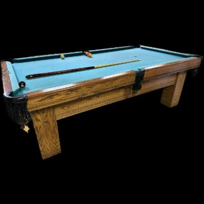 Brunswick Santa Fe model KT pool table vintage 4x8 pool table