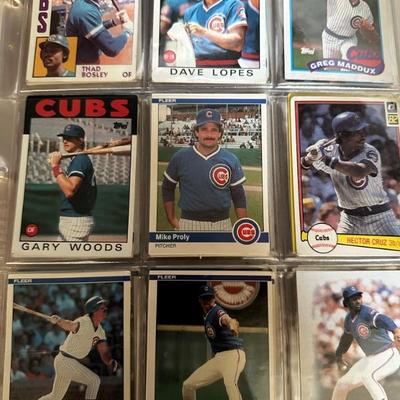 Baseball cards