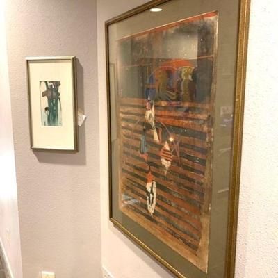 Johnny Friedlander intaglio