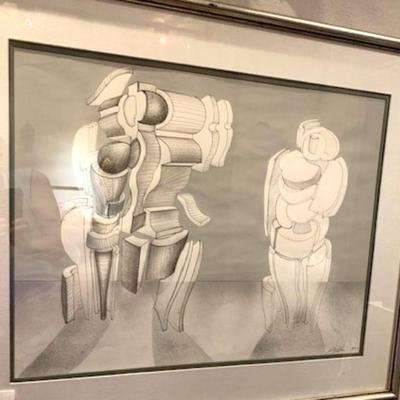 Arnold Belkin pen & ink