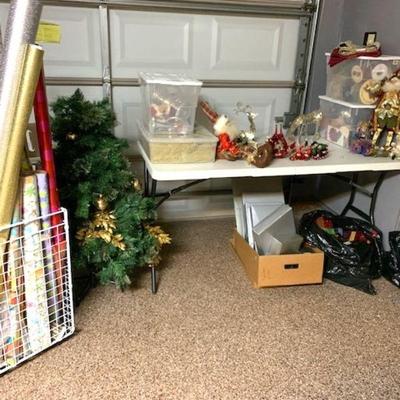 Christmas decorations, including Mark Roberts ornaments