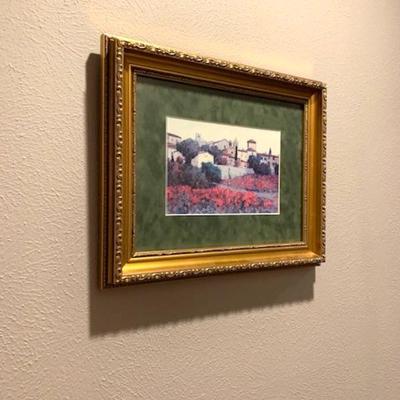 Dallas area artist Kent Wallis print