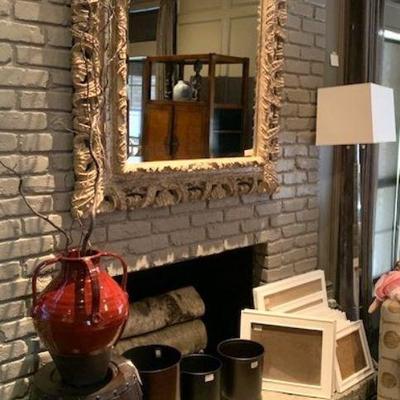 Fabulous bevel edge framed mirror