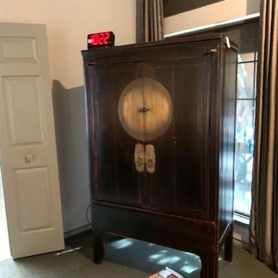 Antique oriental chest