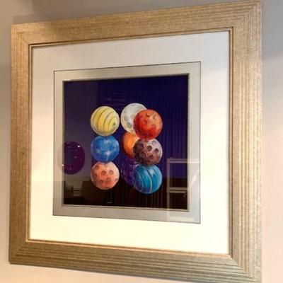 Unsigned framed print