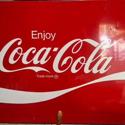 Large Coca Cola sign