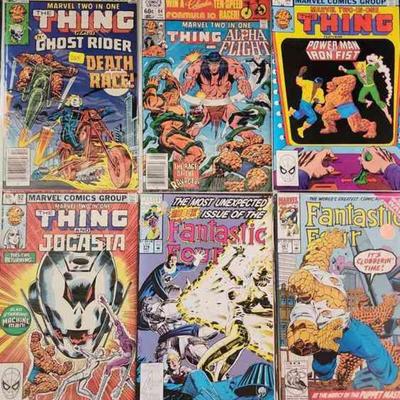 DFT035 - Marvel Comics The Thing And Fantastic Four (6)