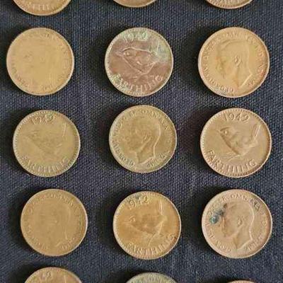 DFT080 - Great Britain Farthings (15 Coins)