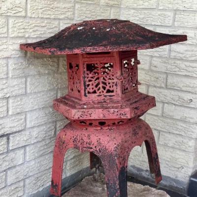 Cast iron pagoda
