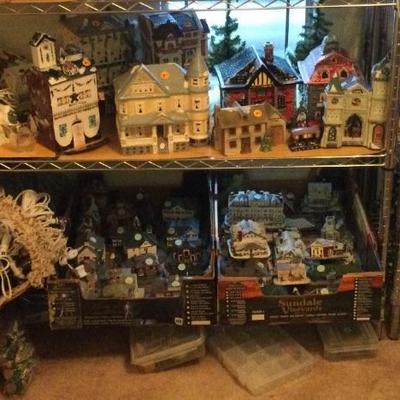 Christmas village pieces