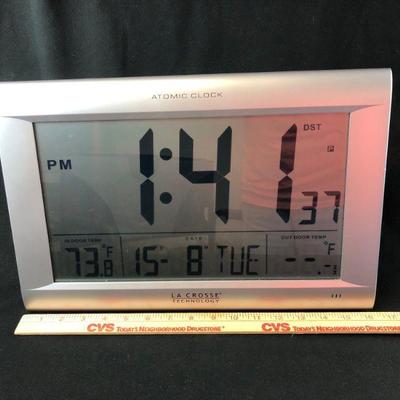 Large La Crosse Technology Clock
