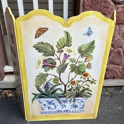 Susan Welsh Small Painted Screen