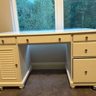 White Crosley Desk