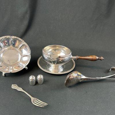 Sterling Salt & Pepper other metal items