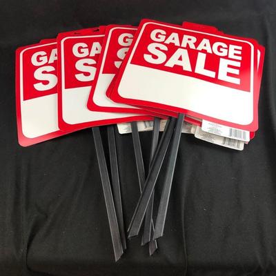 Garage Sale Signs
