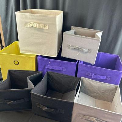 Folding Fabric Boxes