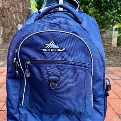 High Sierra Backpack on Wheels