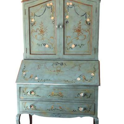 Large Painted Secretary