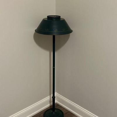 Metal Tole painted Lamp