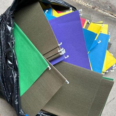 Large bag of Hanging Folders etc