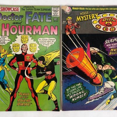 Dr fate and Hourman #56, House of Mystery Dial H #170
