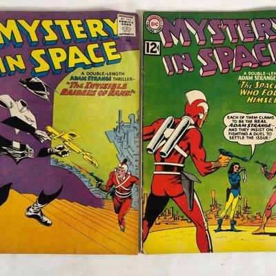 Mystery in space #73, February 19 62,#74, March 1962