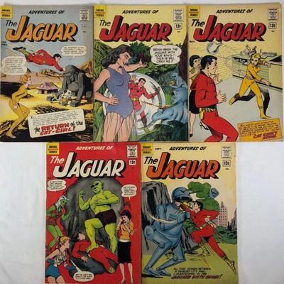 Adventures of The Jaguar #4, #5, #6, #7