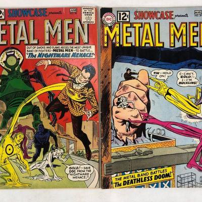 Metal man #38, June 1962, #39, August 1962
