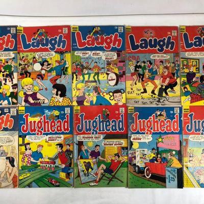 10 Archies series 1960s comic, jughead, laugh
