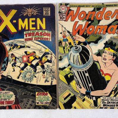 X-Men #37 Oct 1967, Wonder Woman #120 May 1961