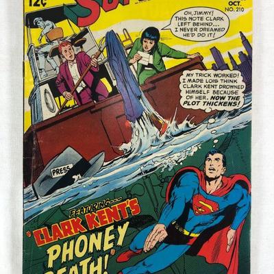 Superman #210 October 1968