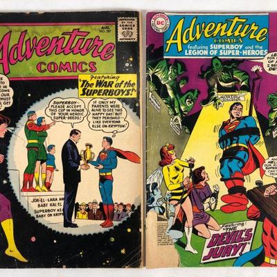 Adventure comics, #287, August 1961,#370, July 1968