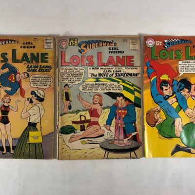 Lois Ln., #12, October 1959, #26, July 1961, #87, October 1968