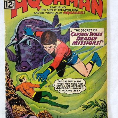 Aquaman, #2, April 1962, detached cover