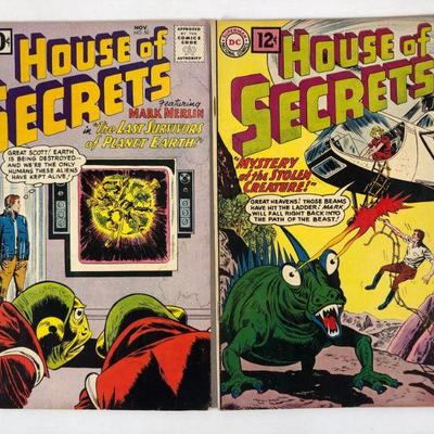 House of secrets #50 November 1961,#51, December 1961