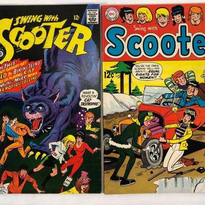 Swing with scooter #8, September 1967, #16, January 1969