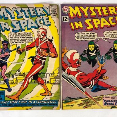 Mystery in space, #75, May 1962, #76, June 1962
