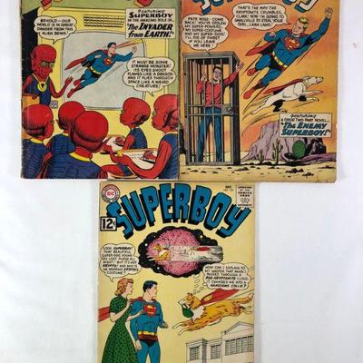 Super boy #88, April 1961, #96, April 19 62,#101, December 1962