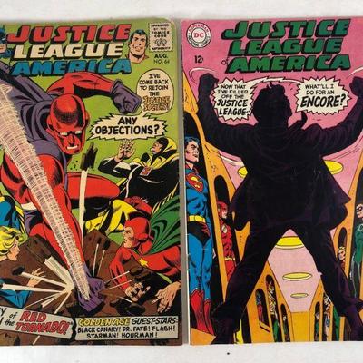Justice league of America #64, August 1968, # 65 September 1968