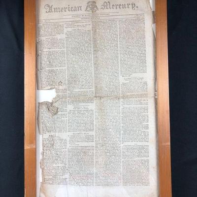 American Mercury 1798