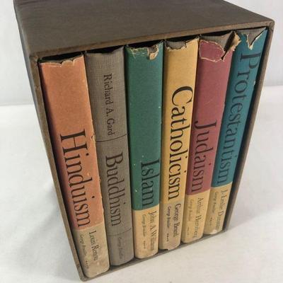 Six volume religious books set