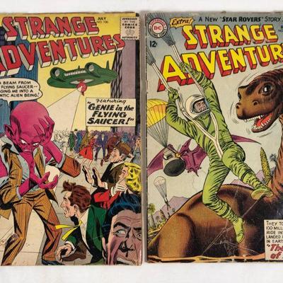 Strange Advenbtures #106, July 1959, #159 December 1963