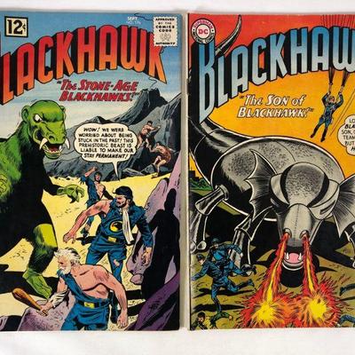 Blackhawk #176, September 1962#180 January 1963