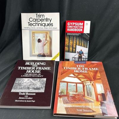 Books- Carpentry/ Home Building Timber Frame