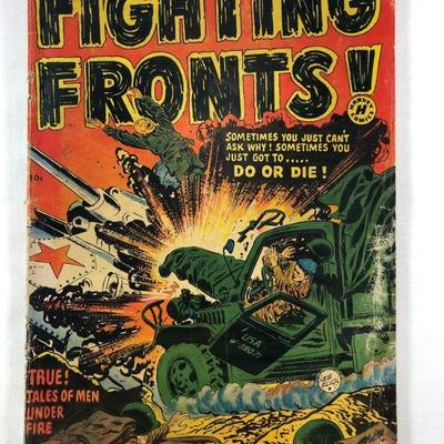 Fighting France #1, August 1952, Harvey comics