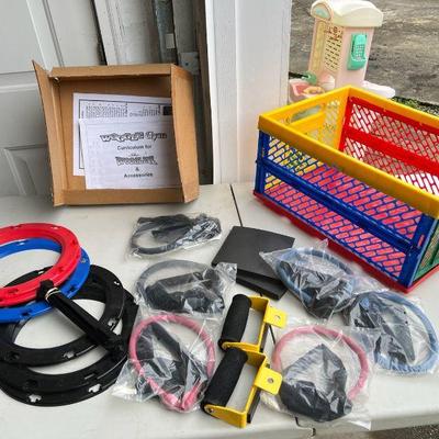 Wiggle Gym Elastic Bands & Storage Crate
